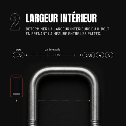 U-Bolts - Semi-Rond